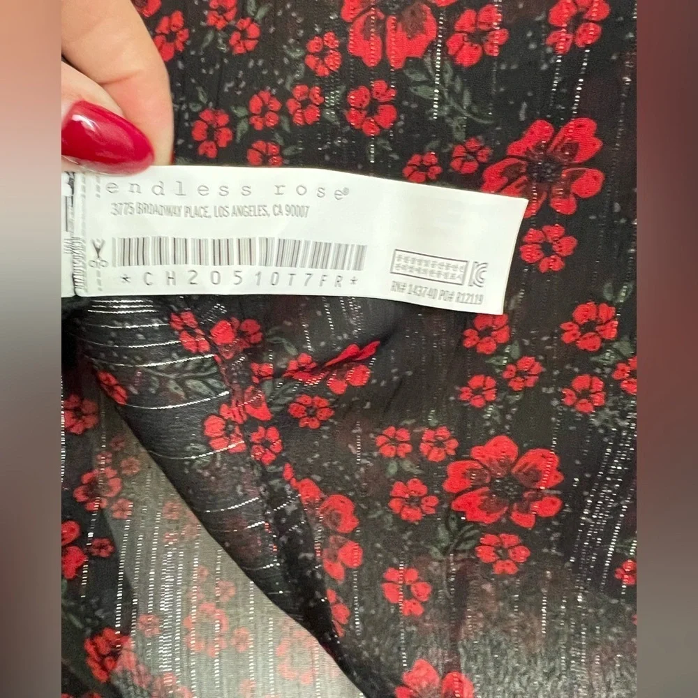 ENDLESS ROSE top, size Small. NWOT - Picture 8 of 9